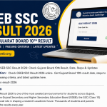 GSEB SSC Result 2026: Check Gujarat Board 10th Result, Date, Steps & Updates